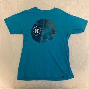 Hurley Men’s Light Blue T-Shirt